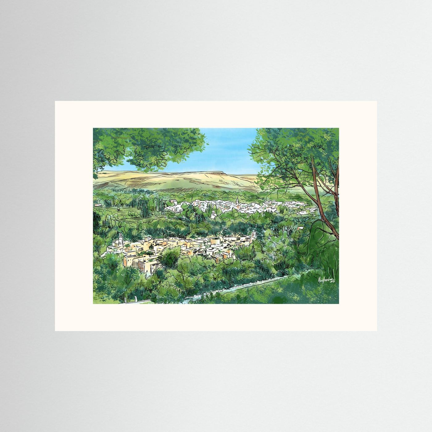 Vue générale Sefrou
